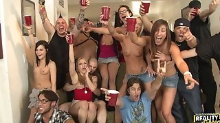 Teenagers Having Group Fuck-a-thon Soiree