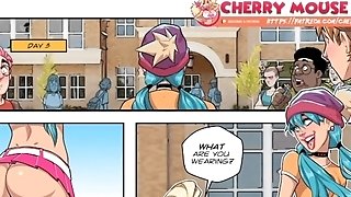 The Bad Cheerleader - Pornography Comic